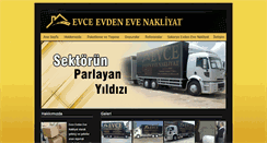 Desktop Screenshot of evceevdenevenakliyat.com